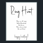 Poster Panneau de jeu pour chasse à l'anneau de douche nu<br><div class="desc">Personnalisez-le en ajoutant votre texte. Pour accéder aux outils de modification avancés, veuillez aller à « Personnaliser », faites défiler vers le bas et cliquez sur le lien « cliquez pour personnaliser davantage ». Pour plus de modèles assortis, cliquez sur le lien « Autres produits de cette collection »</div>