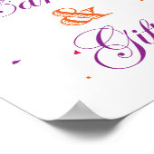 Poster Panneau de jeu pour fête de mariage Fiesta 8x10 (Coin)