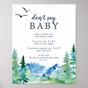 Poster Panneau de jeu Rocky Mountain Don't Say Baby
