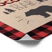 Poster Panneau de la barre chocolat chaud Lumberjack Coco (Coin)