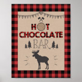 Poster Panneau de la barre chocolat chaud Lumberjack Coco (Devant)