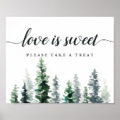 Poster Panneau de la barre de dessert Mariage de la socié (Devant)