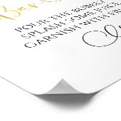 Poster Panneau de la barre de Mimosa de la Bachelorette t (Coin)