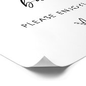 Poster Panneau de la barre de parties scintillant | Signa (Coin)