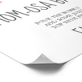 Poster Panneau de la barre mère-osa (Coin)