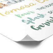 Poster Panneau de la barre Momosa (Coin)