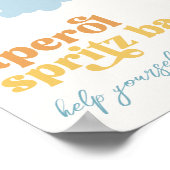 Poster Panneau de la barre Sun Aperol Spritz (Coin)