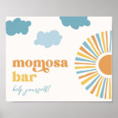 Poster Panneau de la barre Sun Mom-Osa (Devant)