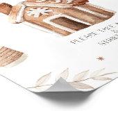 Poster Panneau de la boîte de photos de Noël (Coin)