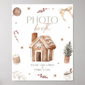 Poster Panneau de la boîte de photos de Noël (Devant)