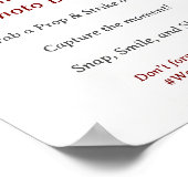 Poster Panneau de la cabine photo Victorian Peony Luxe Ma (Coin)