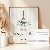 Poster Panneau de la Fête des mariées de recettes Paris B