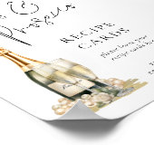 Poster Panneau de la Fête des mariées de recettes Pearls (Coin)