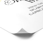 Poster Panneau de la Fête des mariées Sunflower Fall Mimo (Coin)