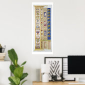 Poster Panneau de la Loggia Raphael au Vatican, de (Bureau à domicile)