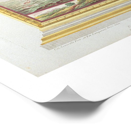 Poster Panneau de la Loggia Raphael au Vatican, engr (Coin)