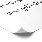 Poster Panneau de la salle de bain mariage | Mesdames (Coin)