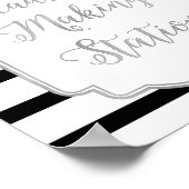 Poster Panneau de la station de fabrication Signal Silver (Coin)