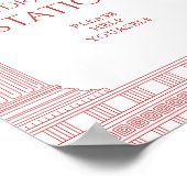 Poster Panneau de la station d'hydratation de Goddess Par (Coin)