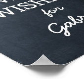 Poster Panneau de la table cadeau or Chalkboard (Coin)