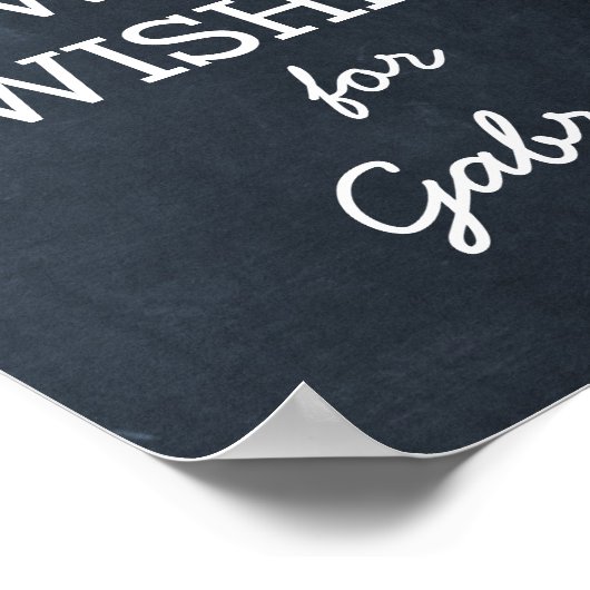 Poster Panneau de la table cadeau or Chalkboard (Coin)