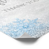 Poster Panneau de la table cadeau Winter Wonderland (Coin)