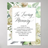 Poster Panneau de la table commémorative de mariage class (Devant)