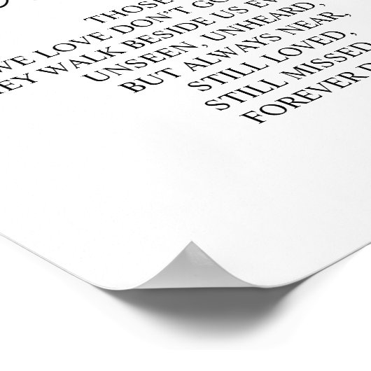 Poster Panneau de la table commémorative du Mariage de ca (Coin)