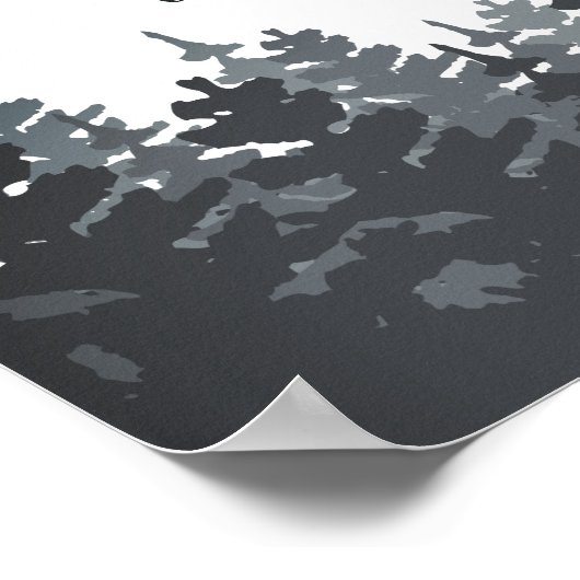 Poster Panneau de la table de dessert du Mariage de la fo (Coin)