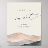 Poster Panneau de la table de dessert Sierra Dusk Waterco (Devant)