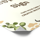 Poster Panneau de la table de fête d'anniversaire de West (Coin)