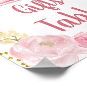 Poster Panneau de la table des cadeaux de camions Citroui (Coin)