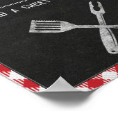 Poster Panneau de la table des sucreries d'anniversaire 8 (Coin)