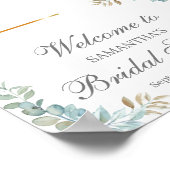 Poster Panneau de l'affiche de bienvenue de la Fête des m (Coin)