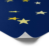 Poster Panneau de l'affiche de bienvenue du Parti de la r (Coin)