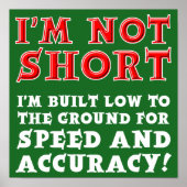 Poster Panneau de l'affiche de la vitesse et de l'exactit (Devant)