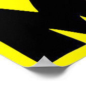 Poster Panneau de l'affiche de l'état du coeur du Dakota  (Coin)