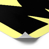 Poster Panneau de l'affiche de l'île de Rhode Home Heart  (Coin)