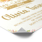 Poster Panneau de l'affiche Petit Citrouille temps (Coin)