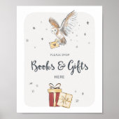 Poster Panneau de l'Assistant Livres et Cadeaux (Devant)