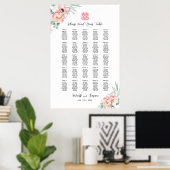 Poster Panneau de liste d'invités de mariage Double Bonhe (Bureau à domicile)