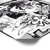 Poster Panneau de manga Démon (Coin)