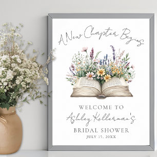 Poster Panneau de Mariage Champêtre pour la Nouvelle Page