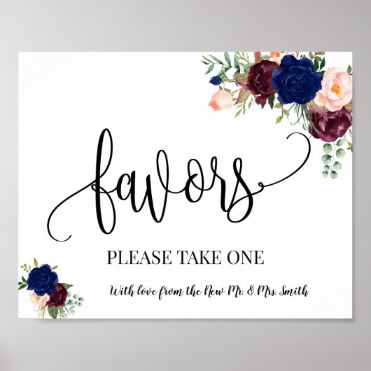 Poster Panneau de mariage de réception de mariage bohème  (Devant)