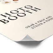 Poster Panneau de mariage de stand photo Boho Wildflower (Coin)