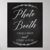 Poster Panneau de mariage – Panneau de mariage pour Photo (Devant)