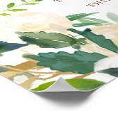 Poster Panneau de Mariage Photobooth Rustique Fermier Mod (Coin)