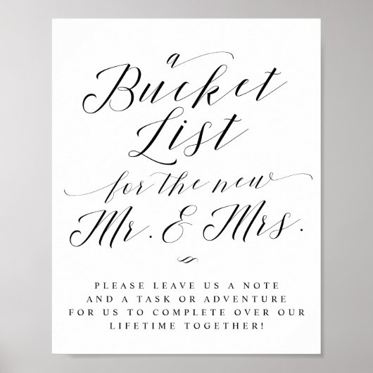 Poster Panneau de mariage pour le scénario de Mr. & Mrs. (Devant)