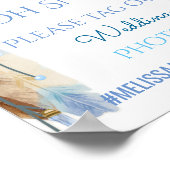 Poster Panneau de mariage tribal boho Dream Catcher pour (Coin)