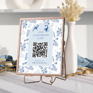 Poster Panneau de mariage vintage chinoiserie Caisse de l